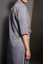 Casacca Donna Flavia Grey, casacca manica corta, divisa, abiti da lavoro, casacca personale domestico